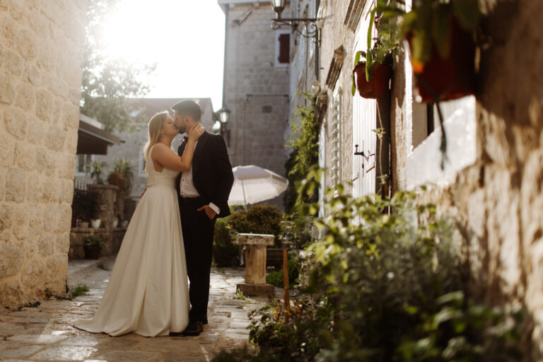 młoda para w czarnogórze